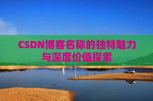 CSDN博客名称的独特魅力与深度价值探索